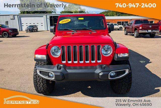 used 2020 Jeep Wrangler Unlimited car, priced at $33,781