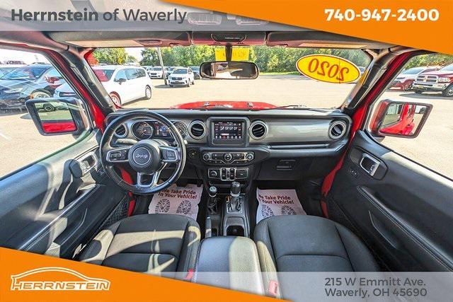 used 2020 Jeep Wrangler Unlimited car, priced at $33,781