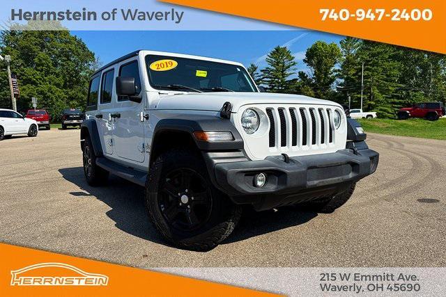 used 2019 Jeep Wrangler Unlimited car, priced at $22,944