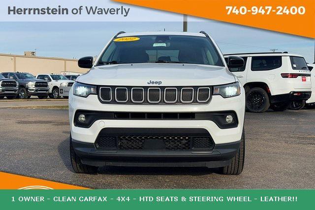 used 2022 Jeep Compass car, priced at $17,138