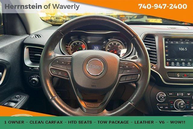 used 2021 Jeep Cherokee car, priced at $27,159