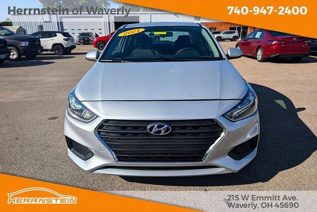 used 2021 Hyundai Accent car, priced at $16,776