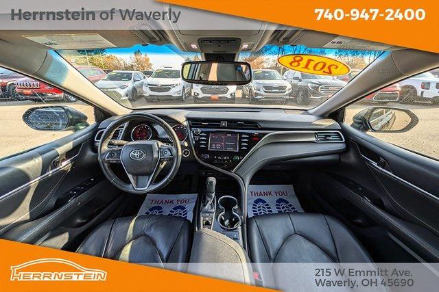 used 2018 Toyota Camry car, priced at $18,878