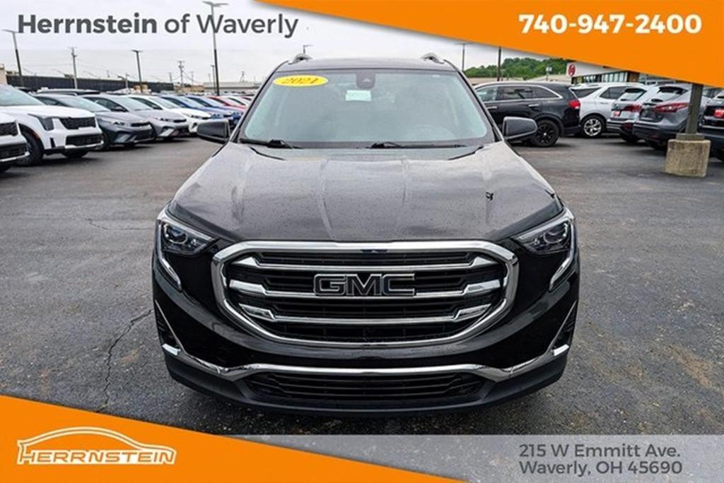 used 2021 GMC Terrain car, priced at $18,958