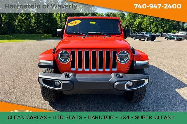 used 2020 Jeep Wrangler Unlimited car, priced at $30,850