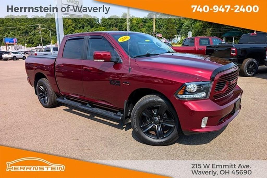 used 2018 Ram 1500 car, priced at $31,349