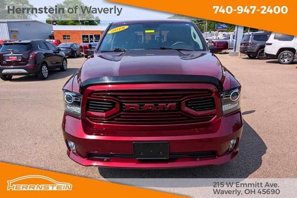 used 2018 Ram 1500 car, priced at $31,349