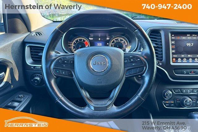 used 2021 Jeep Cherokee car, priced at $22,983