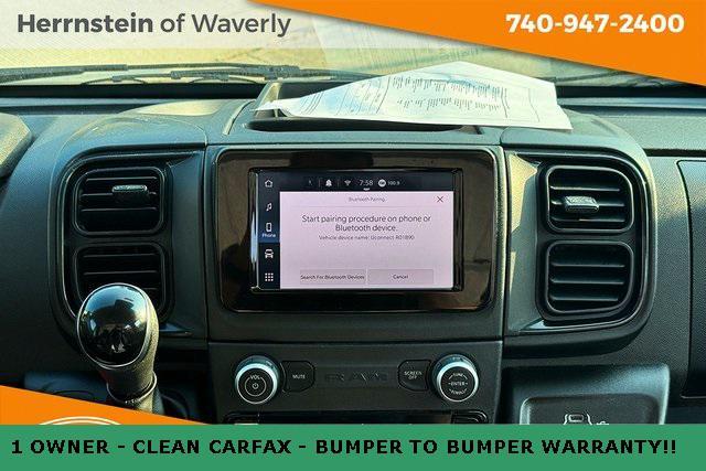 used 2023 Ram ProMaster 2500 car, priced at $31,995