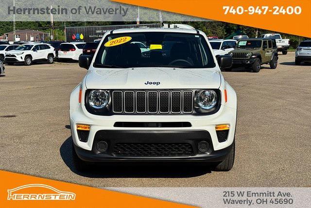 used 2022 Jeep Renegade car, priced at $18,832