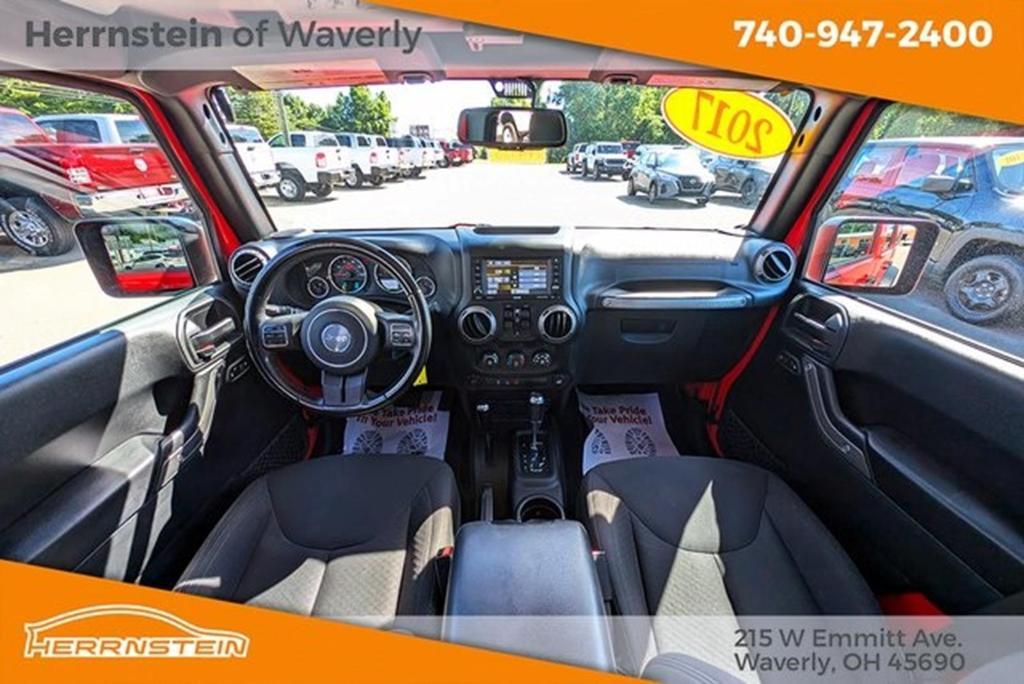 used 2017 Jeep Wrangler Unlimited car, priced at $20,245