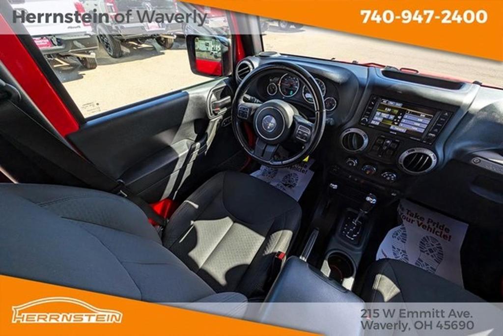 used 2017 Jeep Wrangler Unlimited car, priced at $20,245