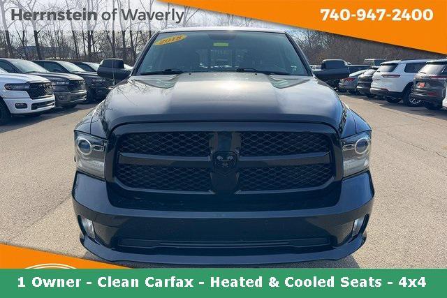 used 2018 Ram 1500 car, priced at $27,880