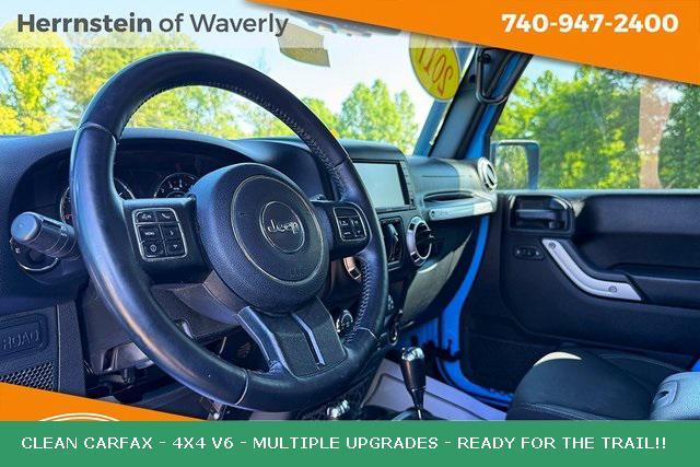 used 2017 Jeep Wrangler Unlimited car, priced at $21,397