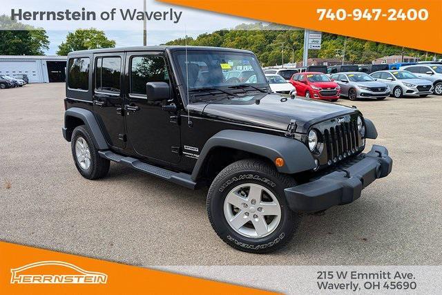 used 2018 Jeep Wrangler JK Unlimited car, priced at $29,344