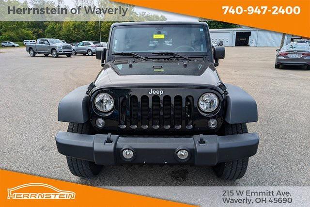 used 2018 Jeep Wrangler JK Unlimited car, priced at $29,344