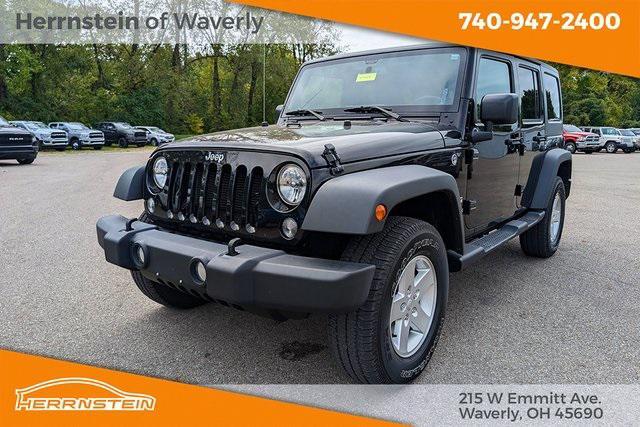 used 2018 Jeep Wrangler JK Unlimited car, priced at $29,344