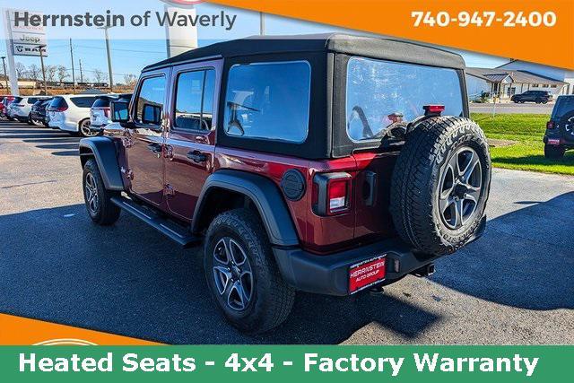 used 2021 Jeep Wrangler Unlimited car, priced at $27,040