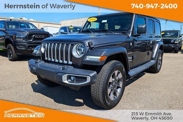 used 2019 Jeep Wrangler Unlimited car, priced at $30,917