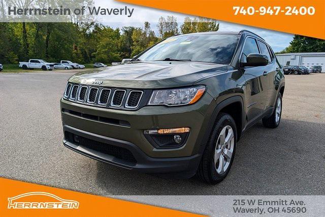 used 2021 Jeep Compass car, priced at $22,544