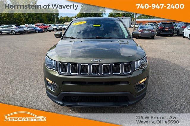 used 2021 Jeep Compass car, priced at $22,544