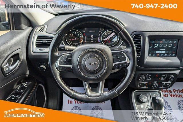 used 2021 Jeep Compass car, priced at $22,544