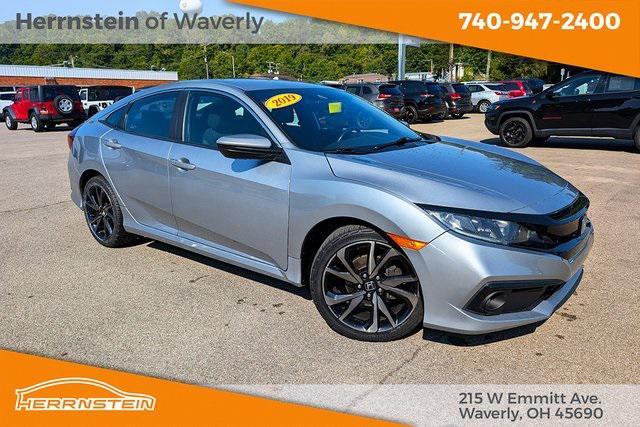 used 2019 Honda Civic car, priced at $22,024