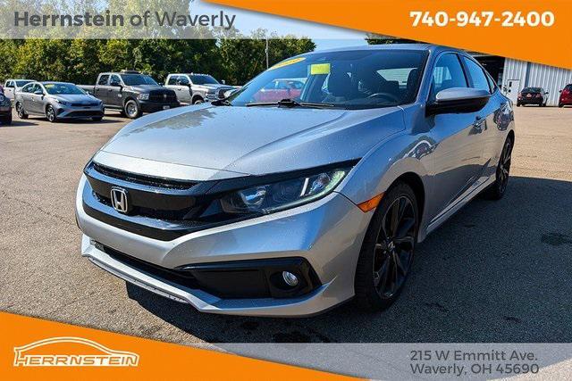 used 2019 Honda Civic car, priced at $22,024