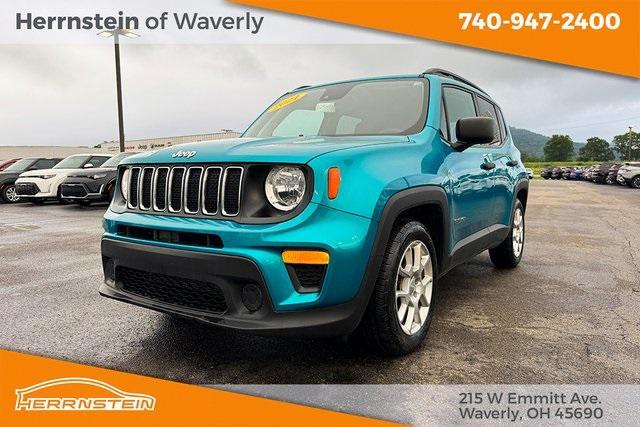 used 2021 Jeep Renegade car, priced at $13,076