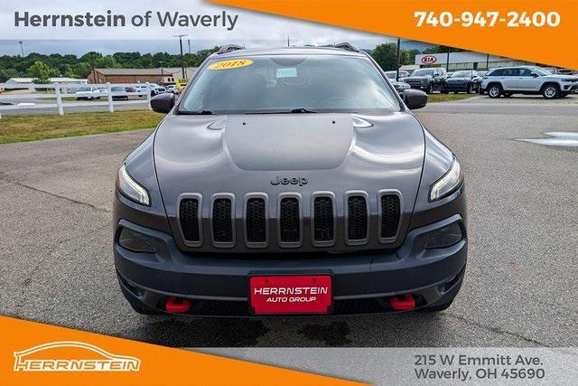 used 2018 Jeep Cherokee car, priced at $19,961