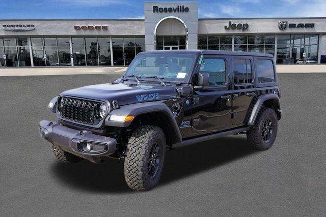 new 2025 Jeep Wrangler 4xe car