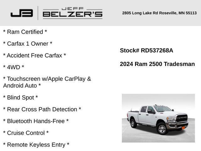 used 2024 Ram 2500 car, priced at $44,987