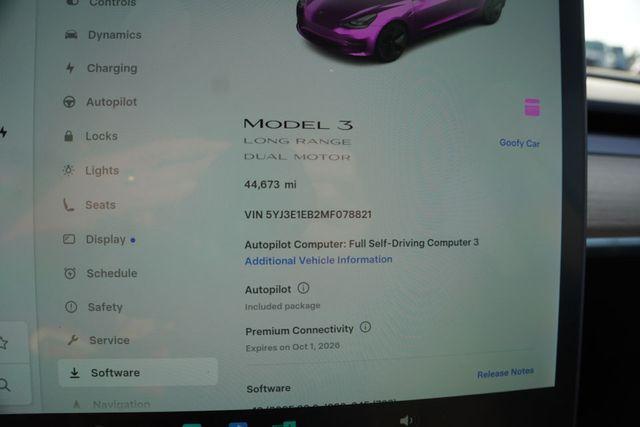 used 2021 Tesla Model 3 car, priced at $24,495