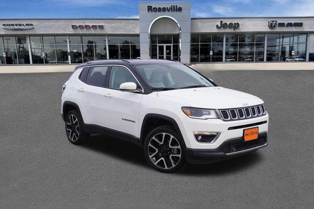 used 2021 Jeep Compass car, priced at $22,896