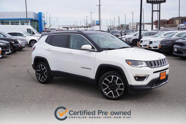 used 2021 Jeep Compass car, priced at $23,837