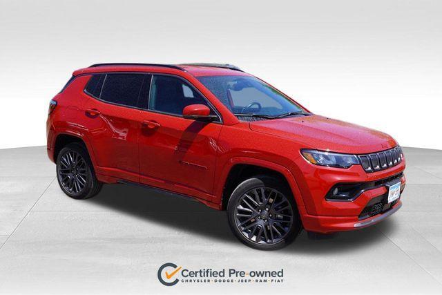 used 2022 Jeep Compass car, priced at $24,955