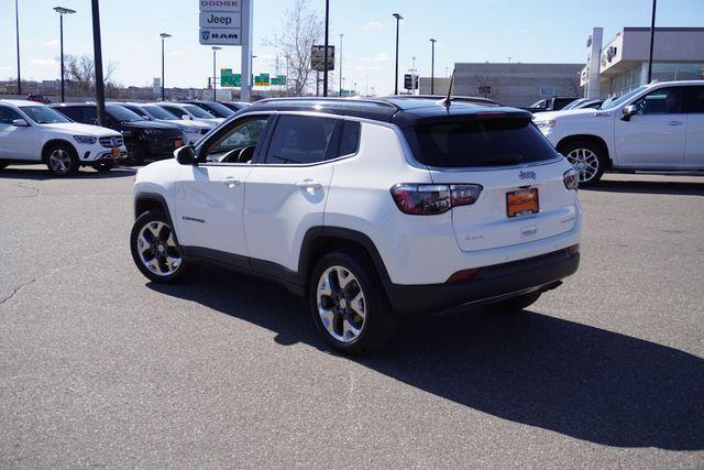 used 2021 Jeep Compass car, priced at $25,234
