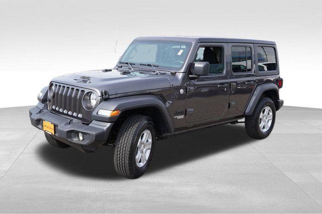 used 2021 Jeep Wrangler Unlimited car, priced at $29,744