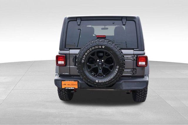 used 2021 Jeep Wrangler Unlimited car, priced at $28,536