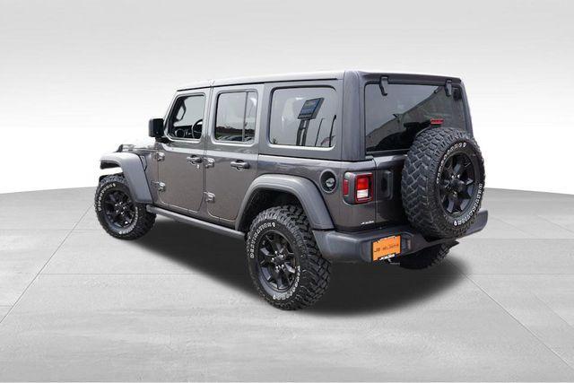 used 2021 Jeep Wrangler Unlimited car, priced at $28,536