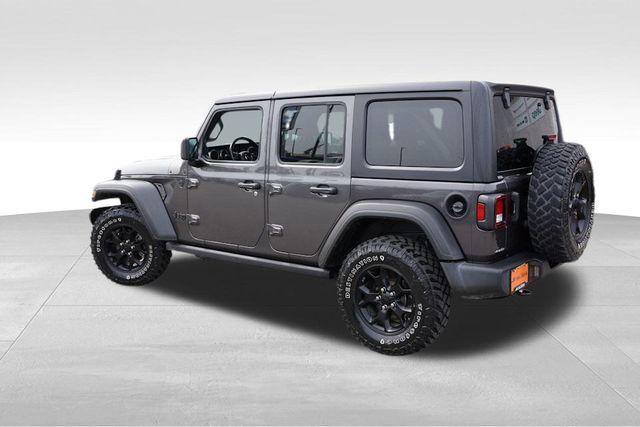 used 2021 Jeep Wrangler Unlimited car, priced at $28,536