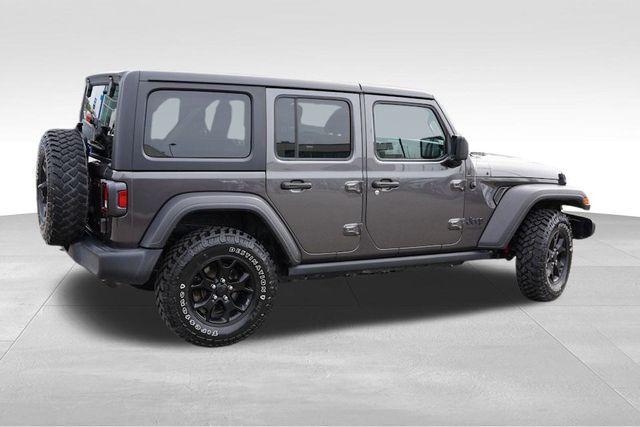 used 2021 Jeep Wrangler Unlimited car, priced at $28,536