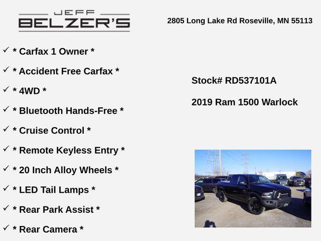 used 2019 Ram 1500 Classic car, priced at $18,530