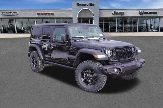 new 2025 Jeep Wrangler car, priced at $49,143