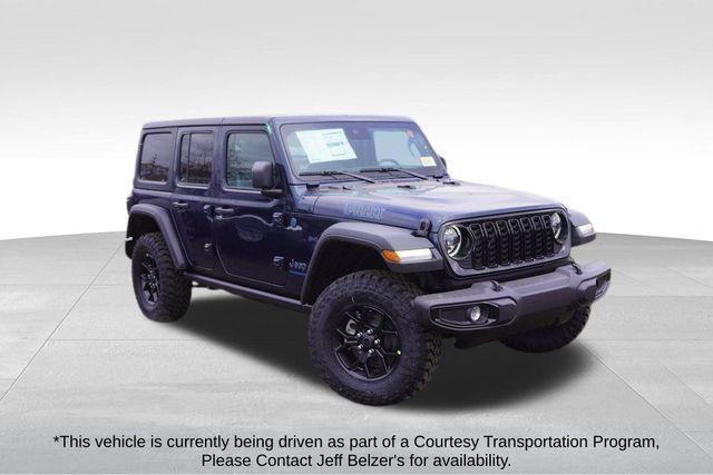 new 2025 Jeep Wrangler 4xe car, priced at $49,999