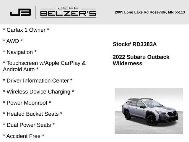 used 2022 Subaru Outback car, priced at $28,000