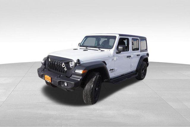 used 2021 Jeep Wrangler Unlimited car, priced at $28,556