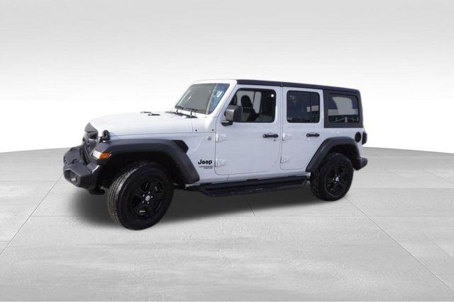 used 2021 Jeep Wrangler Unlimited car, priced at $28,556