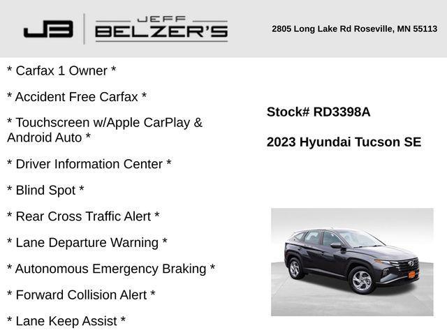 used 2023 Hyundai Tucson car, priced at $21,963
