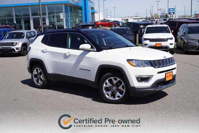 used 2021 Jeep Compass car, priced at $23,372